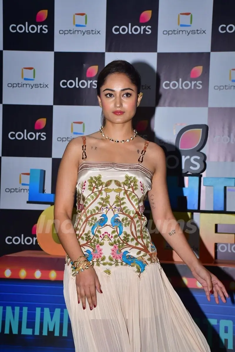 Tridha Choudhury snapped promoting KIS KIS KO PYAAR KAROON 2