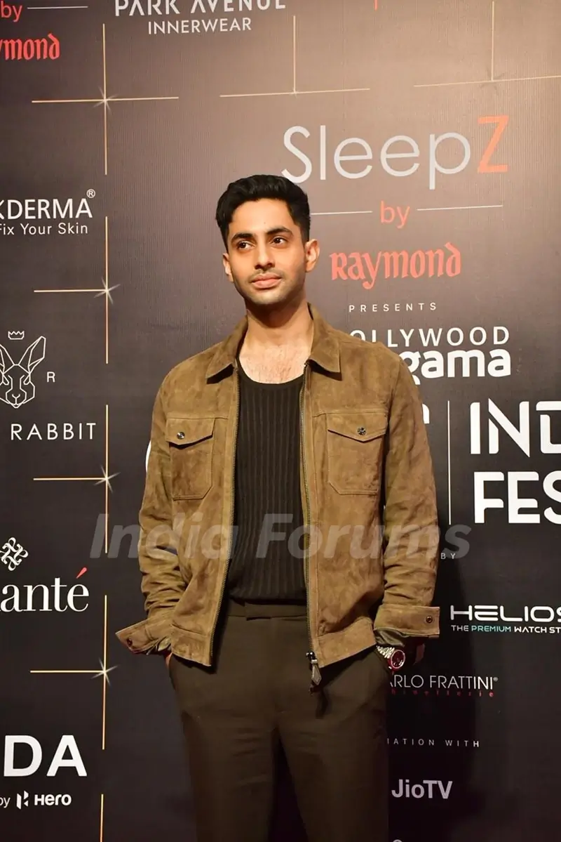 Agastya Nanda snapped at the Bollywood Hungama OTT India Fest – Day 1