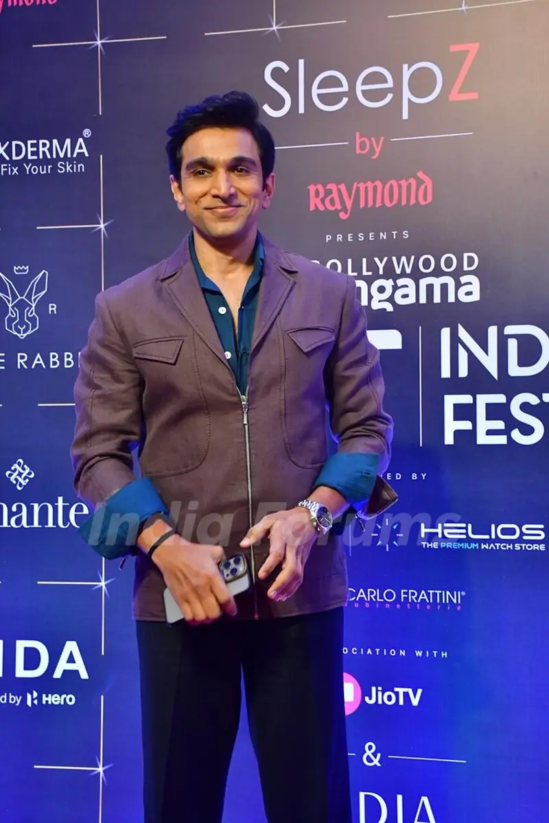 Pratik Gandhi snapped at the Bollywood Hungama OTT India Fest – Day 1