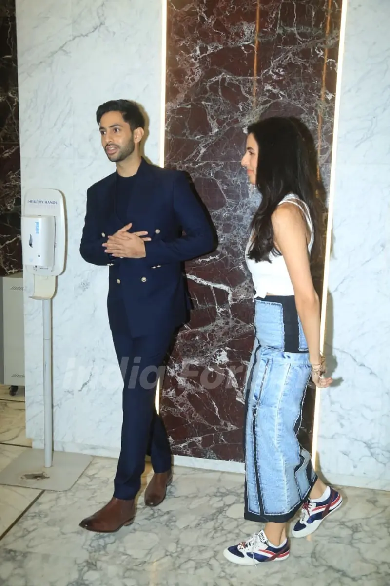 Agastya Nanda and Simar Bhatia snapped promoting Ikkis  