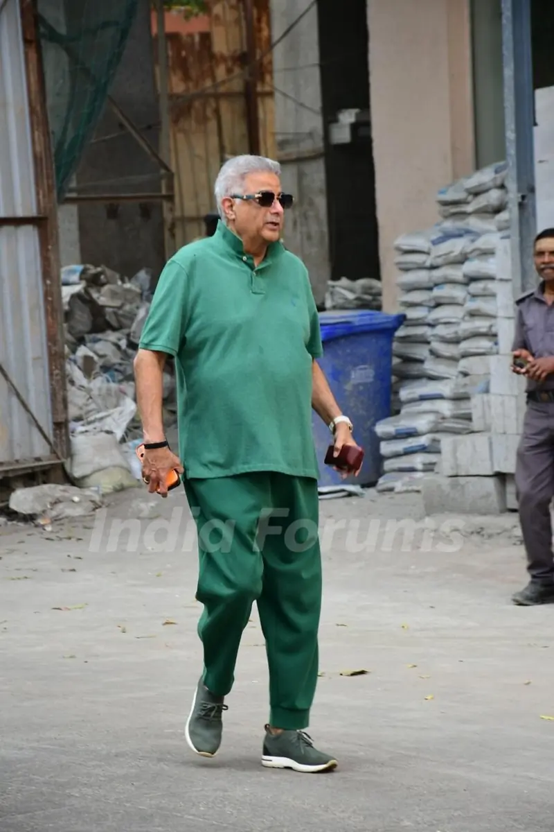 Boney Kapoor snapped in Bandra