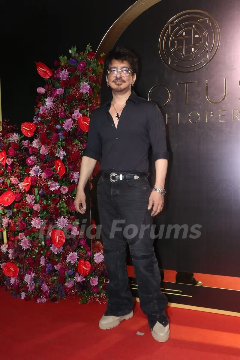 Sajid Nadiadwala snapped at Anand Pandit’s birthday bash
