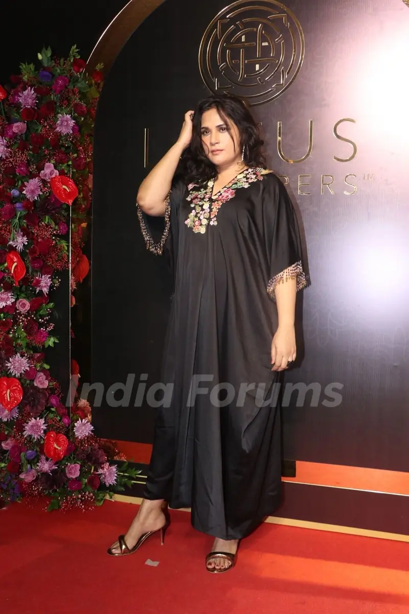 Richa Chadha snapped at Anand Pandit’s birthday bash