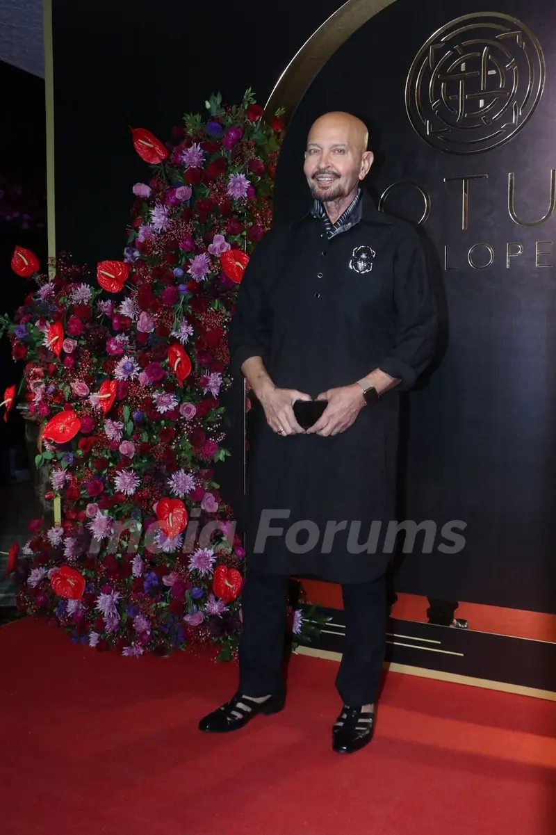 Rakesh Roshan snapped at Anand Pandit’s birthday bash