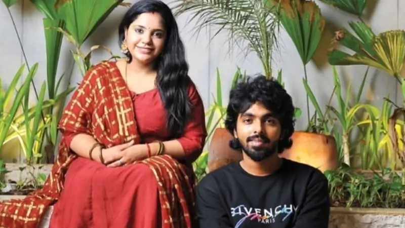 G.V. Prakash Kumar and Saindhavi
