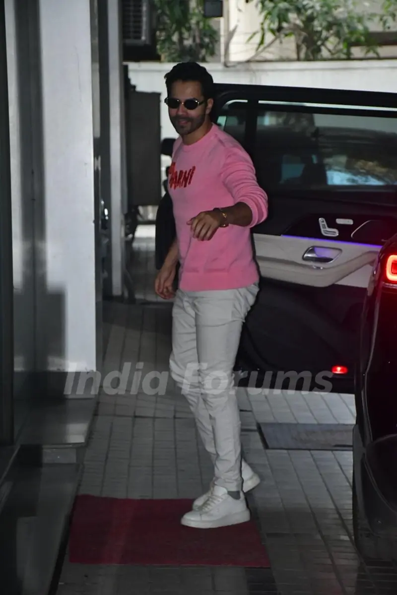 Varun Dhawan  snapped in Andheri