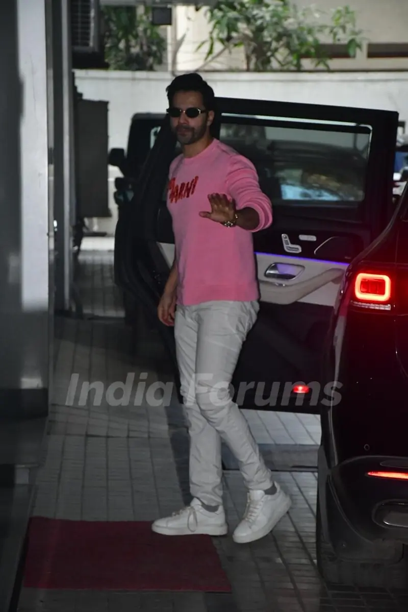 Varun Dhawan  snapped in Andheri