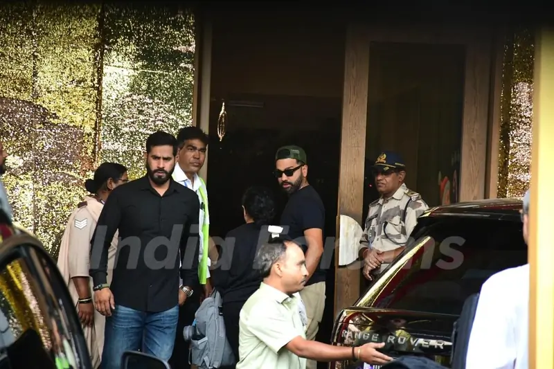 Rohit Sharma snapped at Kalina Airport