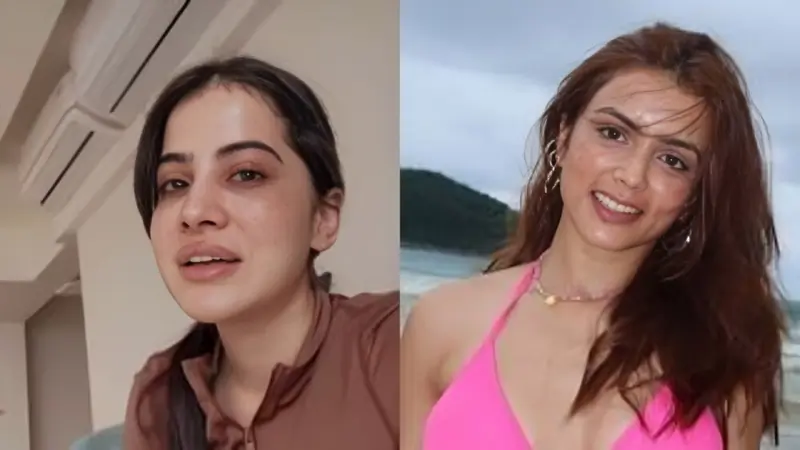 Uorfi Javed and Niharika Tiwari