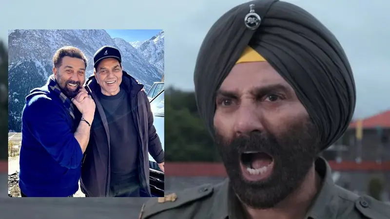 Sunny Deol and Dharmendra