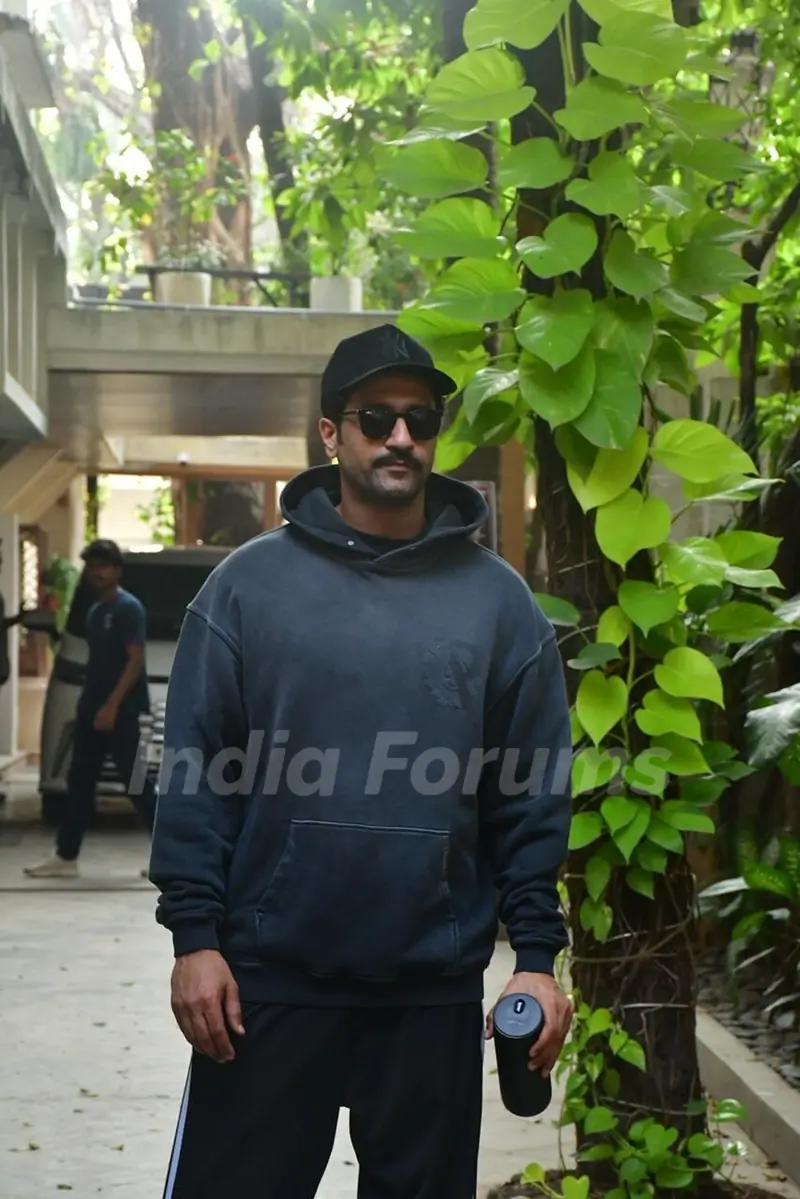 Vicky Kaushal  snapped in Juhu