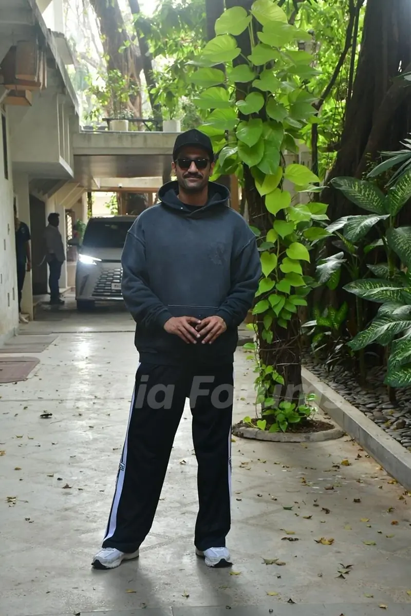 Vicky Kaushal  snapped in Juhu