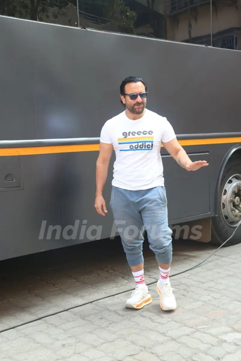 Saif Ali Khan Snapped In Town