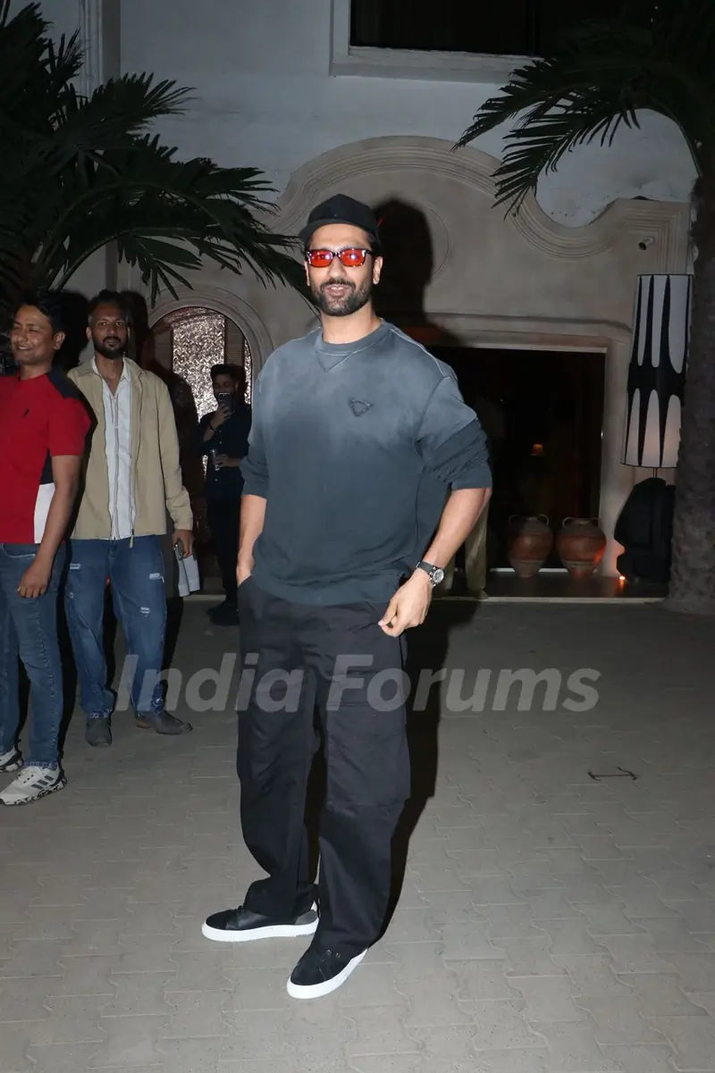Vicky Kaushal clicked at Bastian