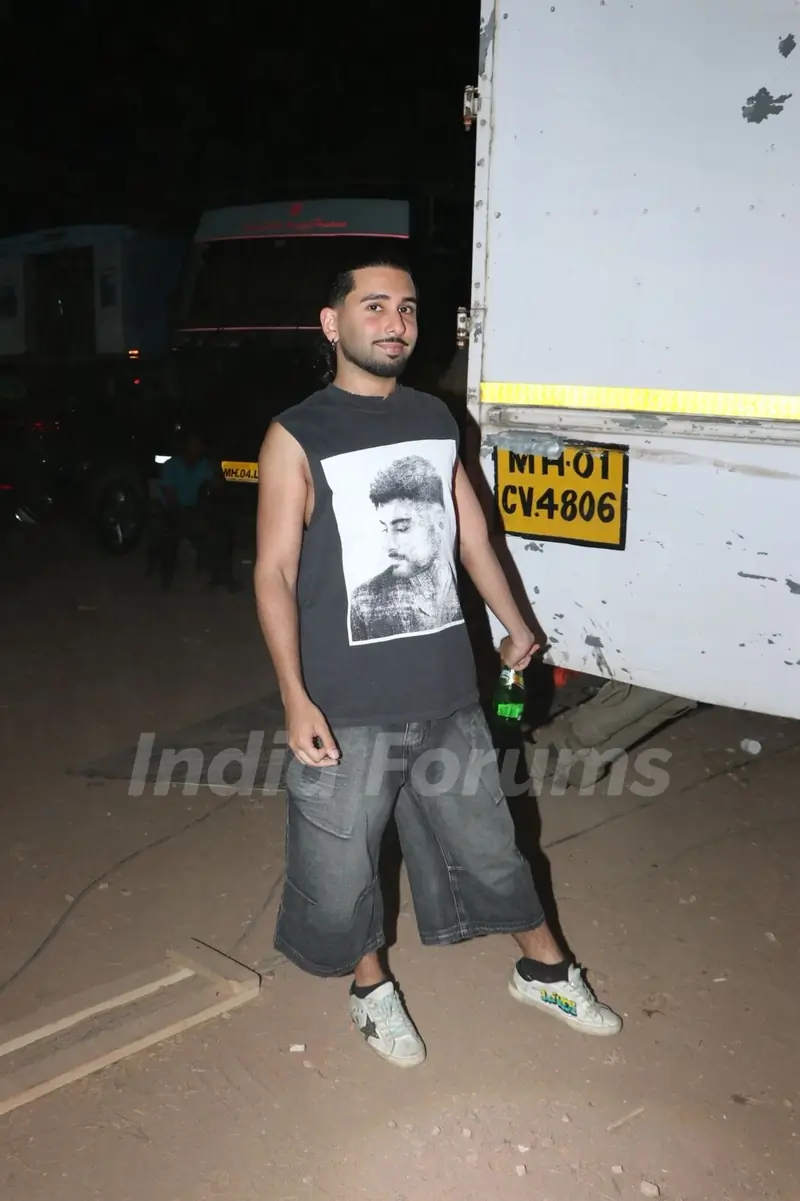 Orry snapped in Juhu 