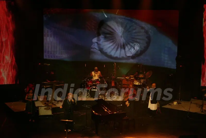 Music Maestro A R Rahaman at '''' Musical Evening with A R Rahaman'''', in New Delhi on Tuesday