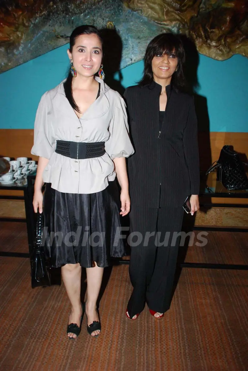 Simone Singh at INIFD Lakme Fashion Week media workshop
