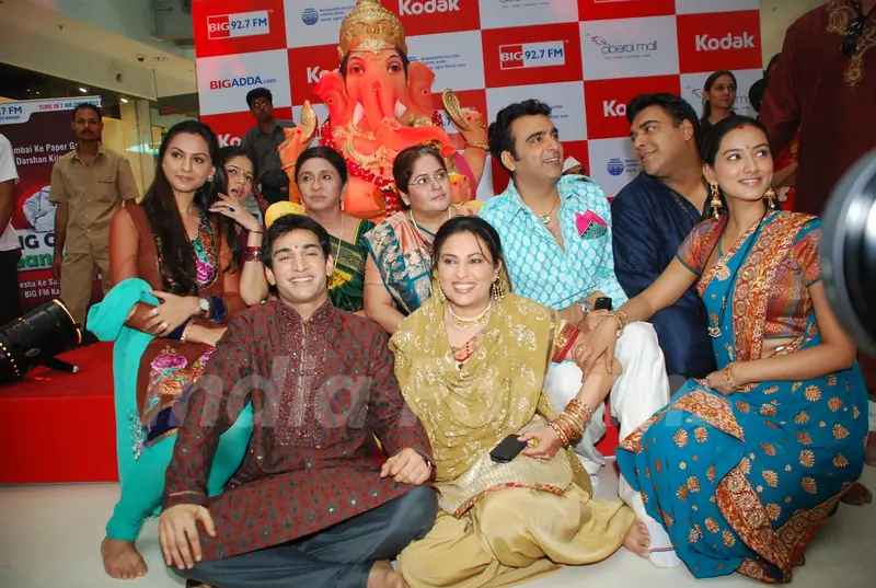 Basera Team Celebrate Ganesh Festival at Oberoi Mall, in Mumbai