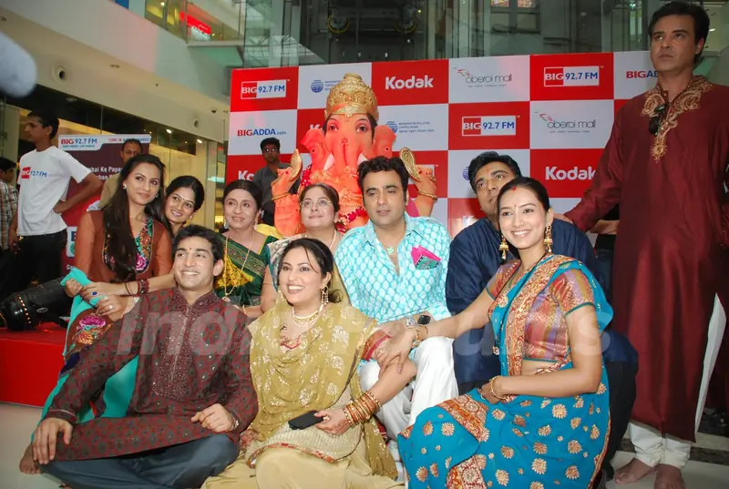 Basera Team Celebrate Ganesh Festival at Oberoi Mall, in Mumbai