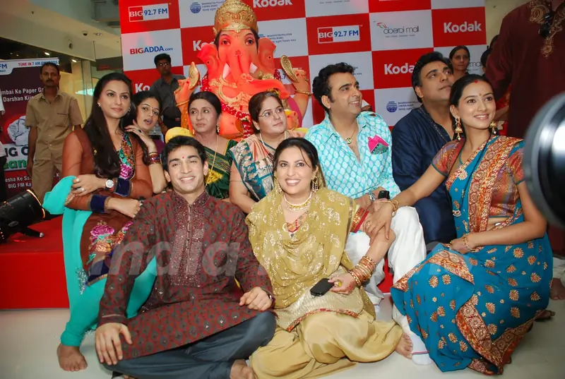 Basera Team Celebrate Ganesh Festival at Oberoi Mall, in Mumbai