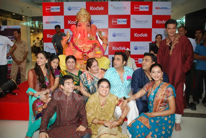 Basera Team Celebrate Ganesh Festival at Oberoi Mall, in Mumbai