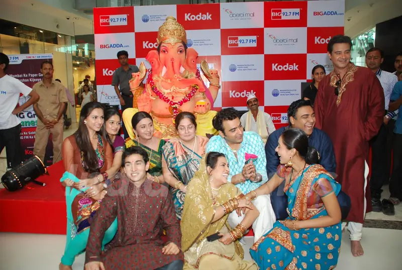 Basera Team Celebrate Ganesh Festival at Oberoi Mall, in Mumbai