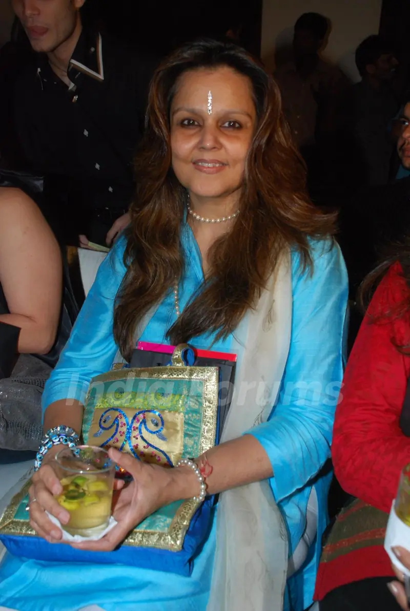 Guest at "Raffles Fashion Show"