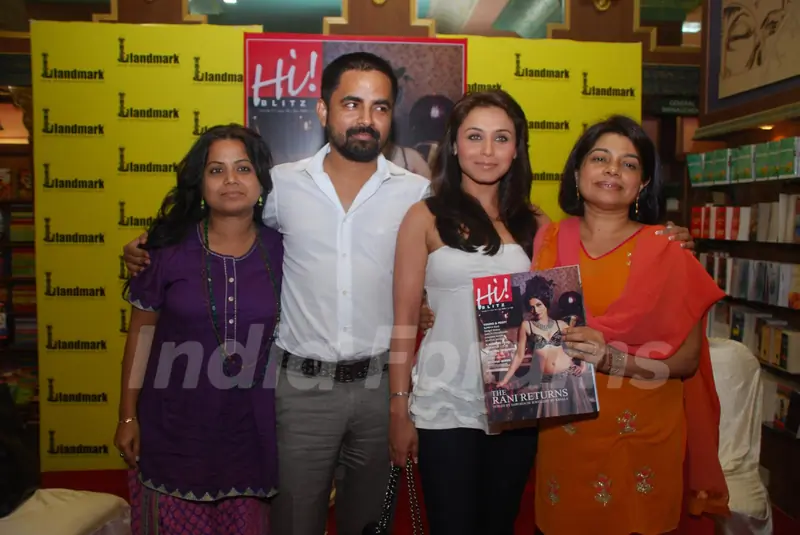 Rani Mukherjee "Launches Latest Issue of Hil Blitz"