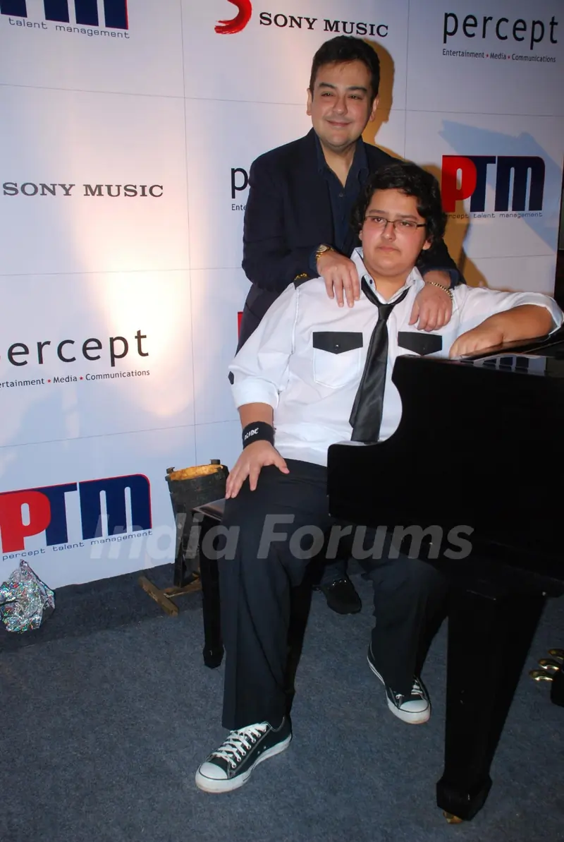 Percept launches Adnan Sami''s son Azaan