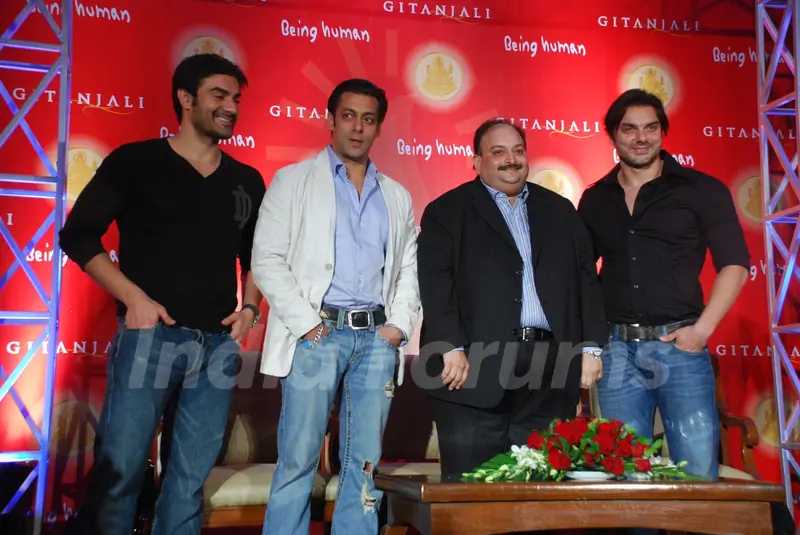 Salman Khan, Sohail Khan and Arbaaz Khan Being Human Coin launch