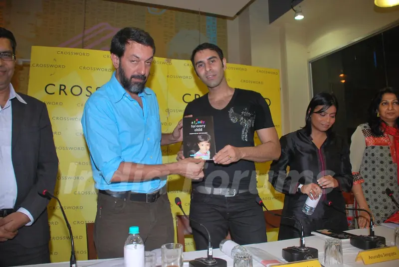 Rajat Kapur and Sandip Soparkar at Book Launch on "Child Adoption"