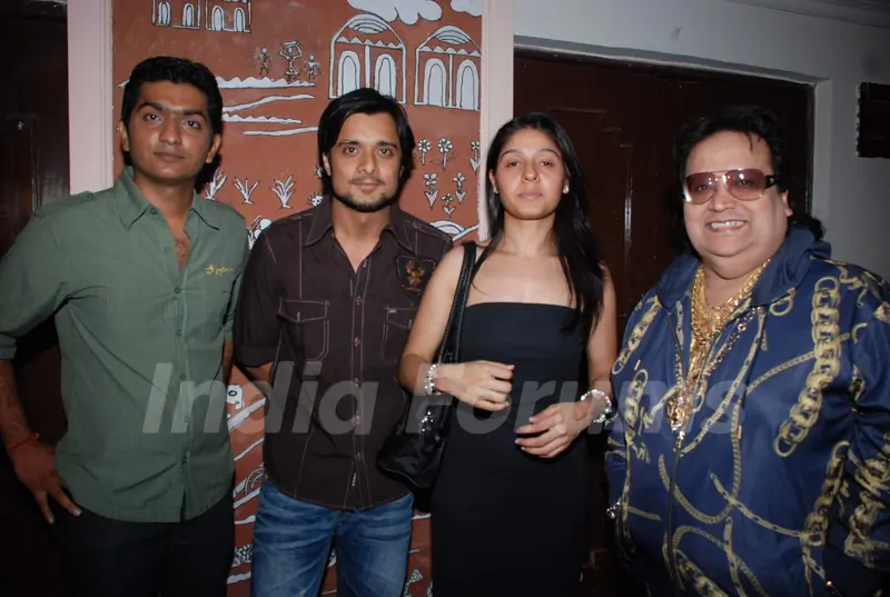 Bappi Lahiri at "Gandhi Ne kaha tha" play