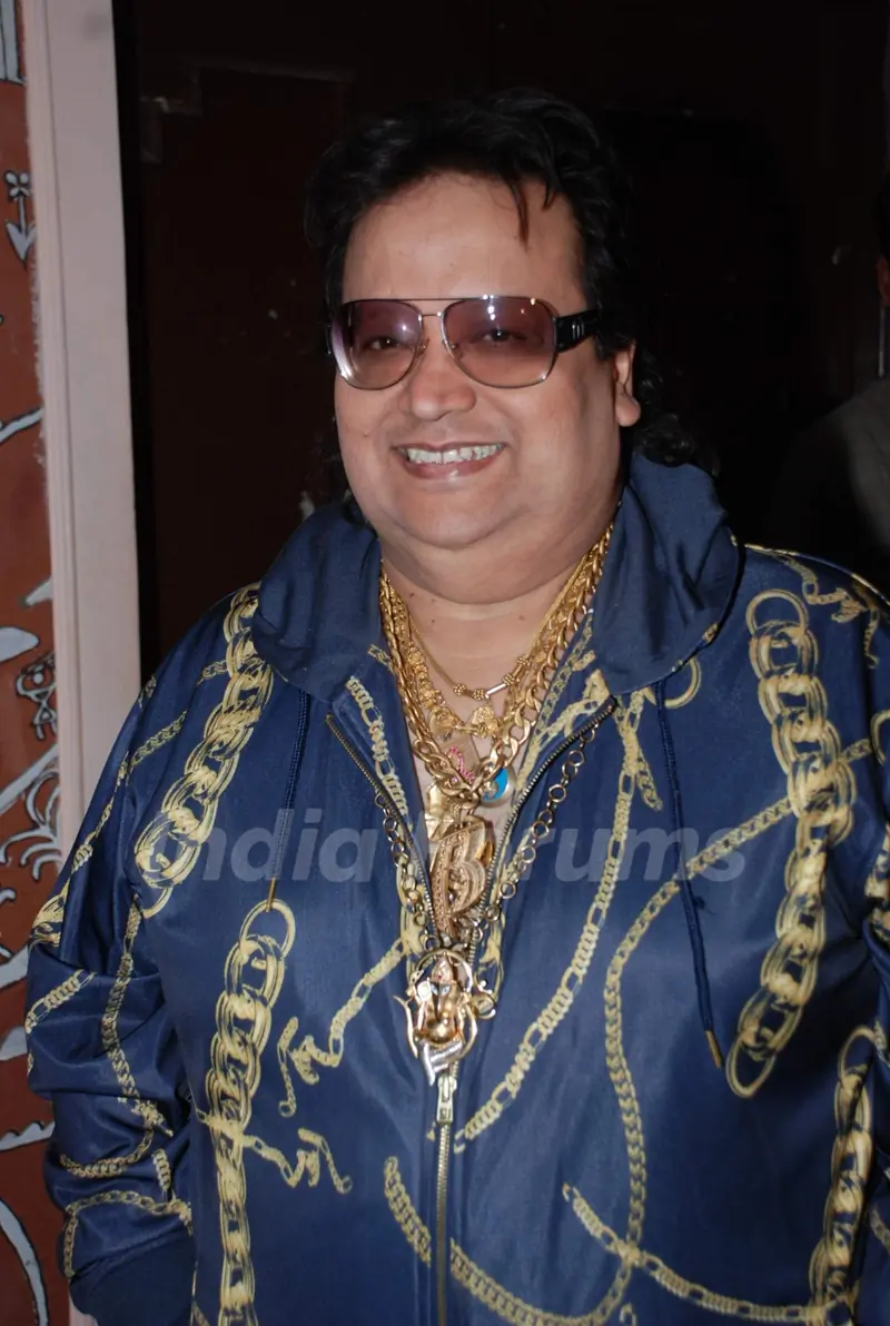 Bappi Lahiri at "Gandhi Ne kaha tha" play
