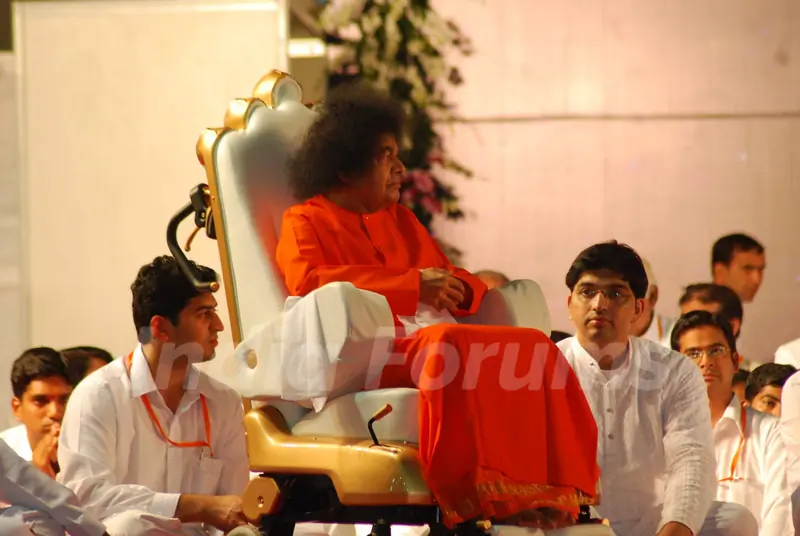 Sathya Sai Baba show at NSE