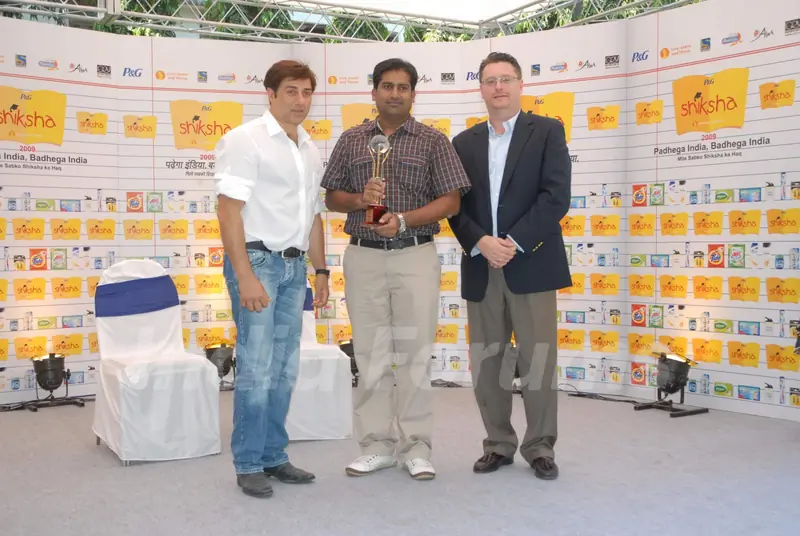 Bollywood actor Sunny Deol at an event of NGO Shiksha at P & G Office in Mumbai