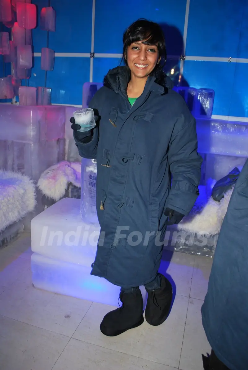 TV actress Shweta Salve at the launch of ICE BAR Fahrenheit 21,Andheri in Mumbai on Tuesday Night