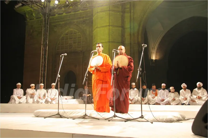 Guest at 26/11 gateway of india event