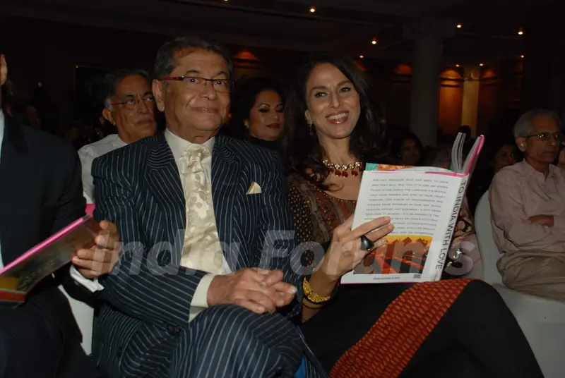 Guest at the launch of book India With Love at Taj Hotel