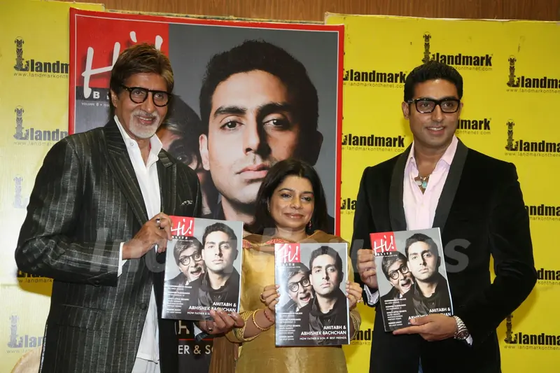 Amitabh Bachchan and Abhishek Bachchan unveil Hi Blitz
