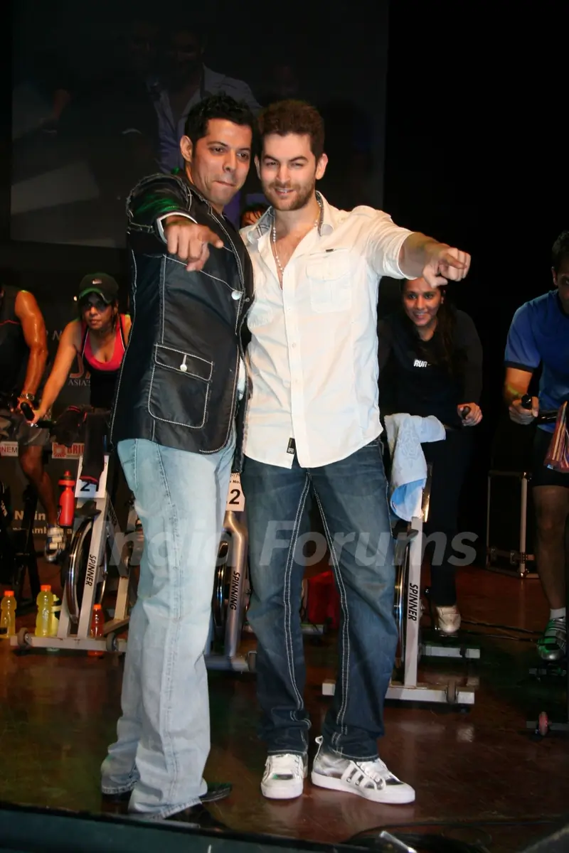 Neil Nitin Mukesh at Spinathon contest