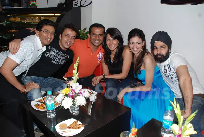 Beauty queen Simran Kaur Mundi at the launch of Kafe Kona at Fame, Andheri