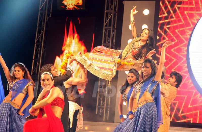 Celina Jaitley performs at country club bash