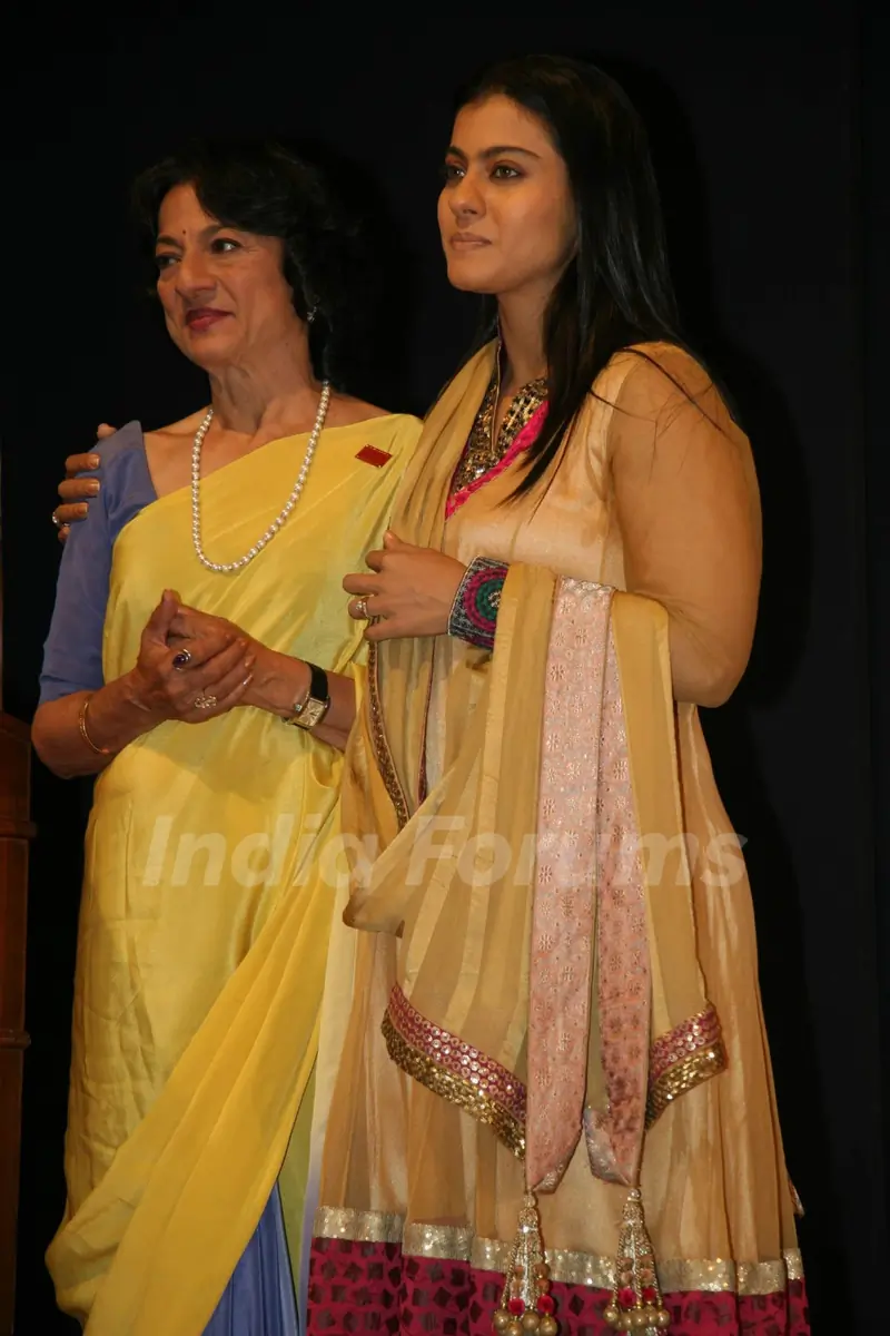 Tanuja and Kajol come together for