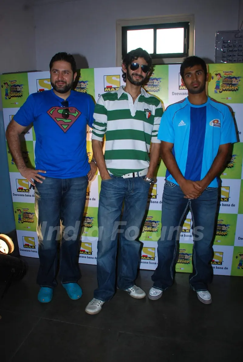 Gaurav Kapoor at Baccha Log IPL T20 promotions