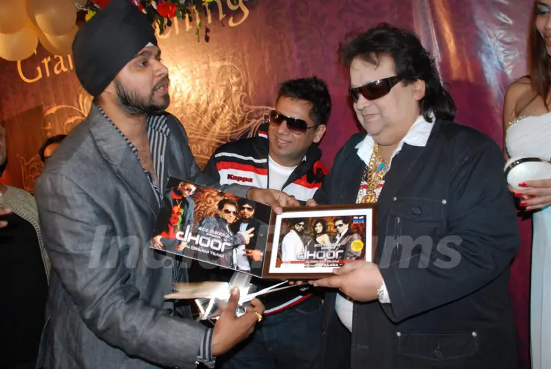 Bappi Lahiri at La Kebabiya lounge n restaurant launch Andheri