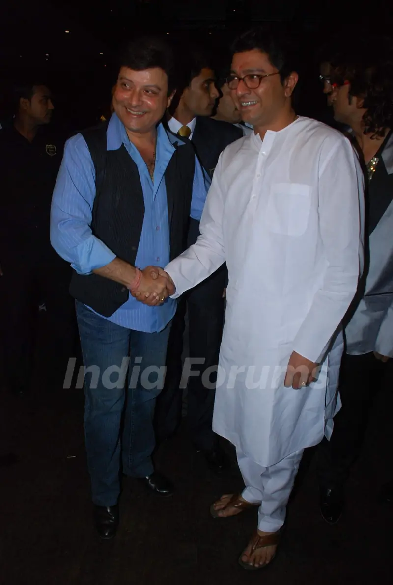 Sachin at music directors Ajay and Atul Gogawales website ajayatulcom launched by Amitabh Bachchan at Hotel JW Marriott, Juhu