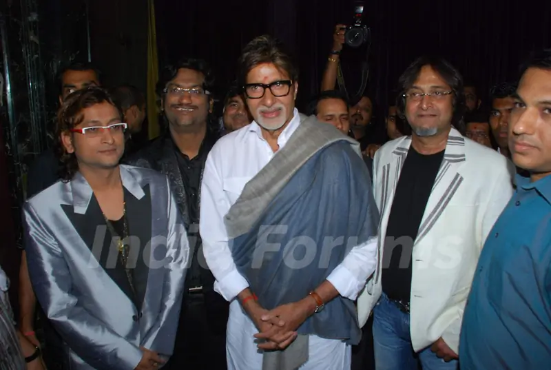 Music directors Ajay and Atul Gogawales website ajayatulcom launched by Amitabh Bachchan at Hotel JW Marriott, Juhu