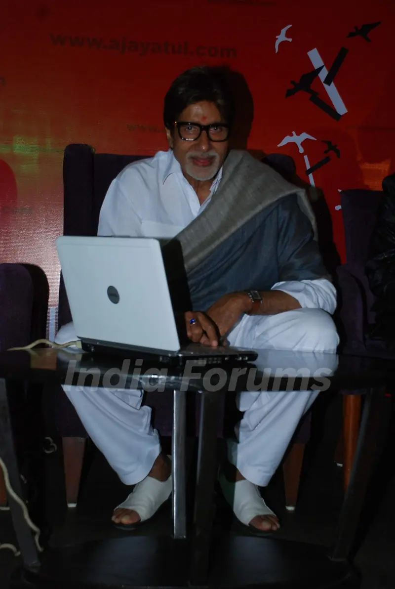 Music directors Ajay and Atul Gogawales website ajayatulcom launched by Amitabh Bachchan at Hotel JW Marriott, Juhu