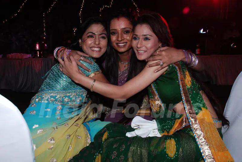 Serial "Behenein" promotional event with sangeet of character Purva at Taj Lands End