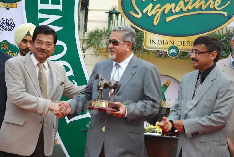 Vijay Mallya at Mcdowell Derby at Mahalaxmib Race Course